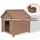 wooden plastic pet dog house