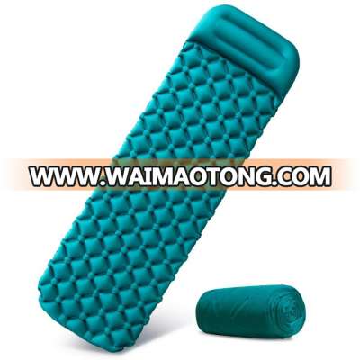 Custom Outdoor Camping Inflatable Air Sleeping Pad, Self Inflating Air Sleeping Pad outdoor floor mat