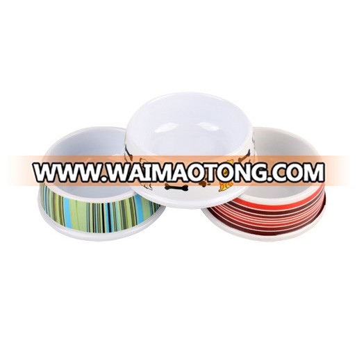 New design plastic suction cup pet bowl